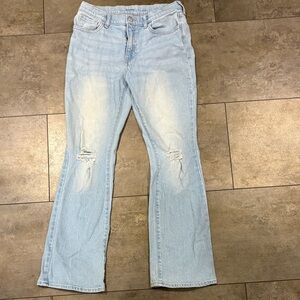 Old Navy Light Blue Flare Jeans